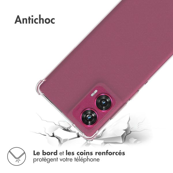 imoshion Shockproof Case Motorola Edge 50 Fusion - Transparent