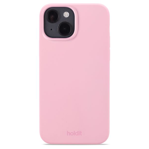 Holdit Coque Silicone iPhone 15 - Pink