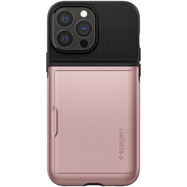 Spigen Coque Slim Armor CS iPhone 13 Pro - Rose Dorée