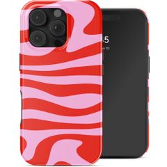 Selencia Coque arrière Vivid Apple iPhone 16 Pro - Dream Swirl Pink