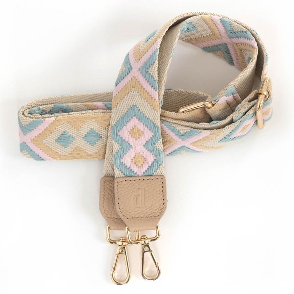 Dutchies Phone Strap - Cordon de téléphone universel réglable - Cleo Pastel / Beige