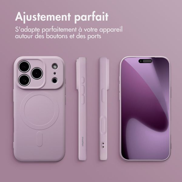 imoshion Coque Couleur avec MagSafe Apple iPhone 17 Pro Max - Violet