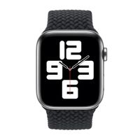 Apple Bracelet Solo tressé Apple Watch | 38/40/41/42 mm - Taille 9 - Charcoal