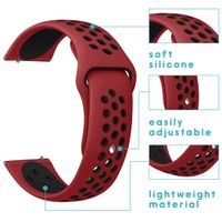 imoshion Bracelet sportif en silicone Watch 46/GearS3 Frontier/Watch3 45