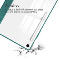 imoshion Coque tablette rigide Trifold Samsung Galaxy Tab S10 FE Plus - Vert