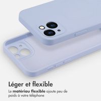 imoshion Coque Couleur avec MagSafe iPhone 13 - Lilas