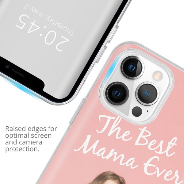 Concevez votre propre coque en gel Apple iPhone 13 Pro - Transparent