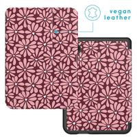 imoshion Étui de liseuse portefeuille design Pliable Kobo Clara Colour / BW - Bloom Love Blush
