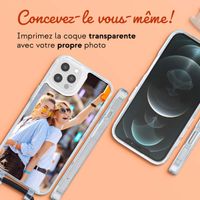 Concevez votre Coque MagSafe avec cordon amovible Apple iPhone 12 Pro Max - Transparent