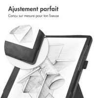 imoshion Étui de liseuse portefeuille avec strap et support reMarkable 2 - Noir