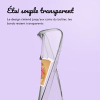 Coque personnalisée avec pellicule N°2 iPhone 15 - Transparent