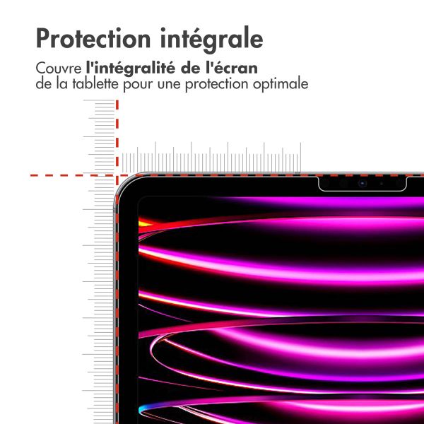 imoshion Protection d'écran en verre trempé iPad Pro 11 (2020 - 2022) / Air 5 (2022) / Air 4 (2020) - Transparent