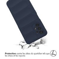 imoshion Coque arrière EasyGrip Samsung Galaxy A32 (5G) - Bleu foncé