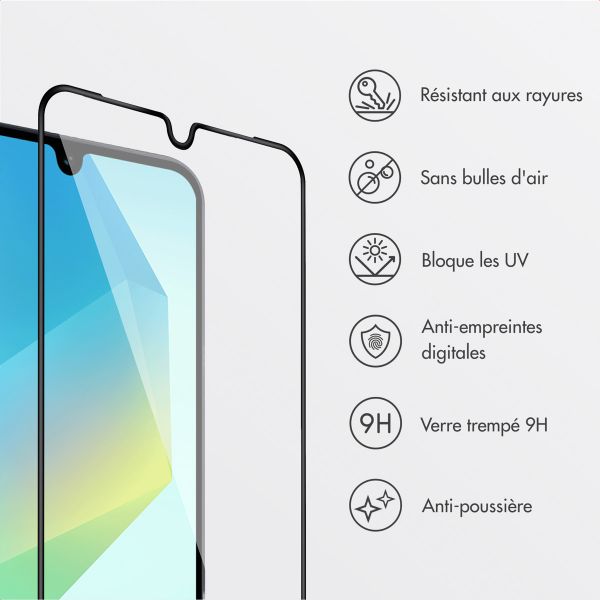 Accezz Protecteur d’écran en verre trempé + Applicateur Samsung Galaxy A16 (4G/5G) / A17 (5G)