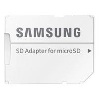 Samsung PRO Plus microSD 2023 - 512GB - Inclus un adaptateur SD - UHS-I/U3/Full HD/4K UHD