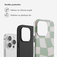 Selencia Coque arrière Vivid Tough iPhone 14 Pro - Groovy Sage Green