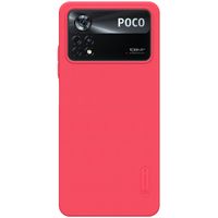 Nillkin Coque Super Frosted Shield Xiaomi Poco X4 Pro 5G - Rouge