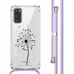 imoshion Coque Design avec cordon Samsung Galaxy S20 - Sandstone Dandelion