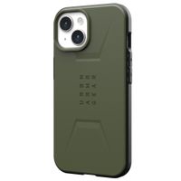 UAG Coque Civilian MagSafe iPhone 15 - Olive Drab