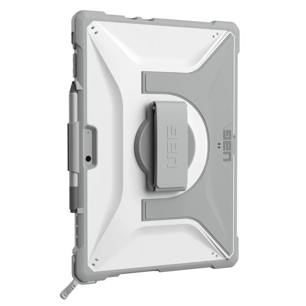 UAG Coque tablette Plasma Healthcare avec strap et bandoulière Microsoft Surface Pro 9 / Pro 10 - Blanc / Gris