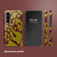 Selencia Coque arrière Vivid Samsung Galaxy S24 FE - Moo'd Olive Dust