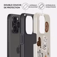 Burga Coque Tough MagSafe Apple iPhone 15 Pro - Oat Milk Please