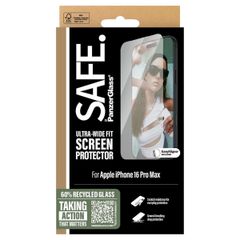 PanzerGlass Protection d'écran SAFE Ultra-Wide Fit iPhone 16 Pro Max