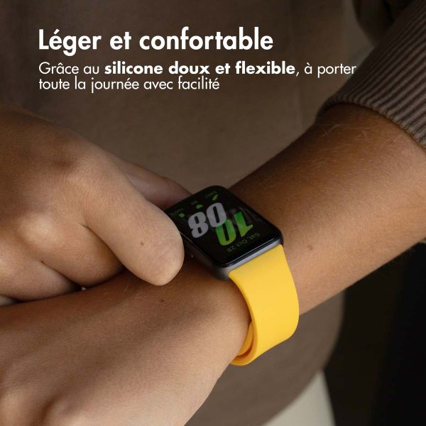 imoshion Bracelet en silicone Samsung Galaxy Fit 3 - Jaune