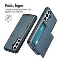 imoshion Coque arrière avec porte-cartes Samsung Galaxy A36 / A56 - Bleu foncé