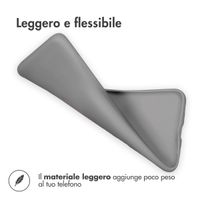 imoshion Coque Couleur Apple iPhone 12 (Pro) - Gris