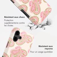 Selencia Coque arrière Vivid Apple iPhone 16 - Paisley Blush