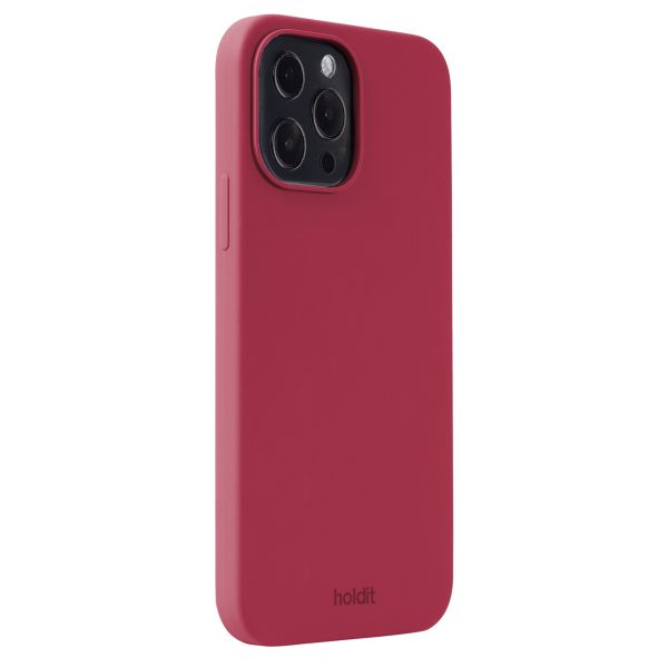 Holdit Coque Silicone iPhone 13 Pro Max - Red Velvet