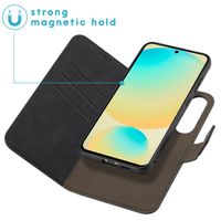 imoshion Etui de télephone luxe 2-en-1 amovible Samsung Galaxy S24 FE - Noir