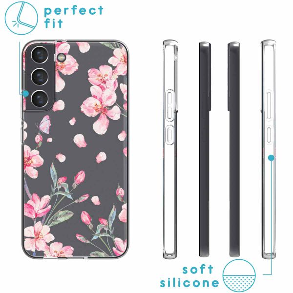 imoshion Coque Design Samsung Galaxy S22 Plus - Blossom Watercolor