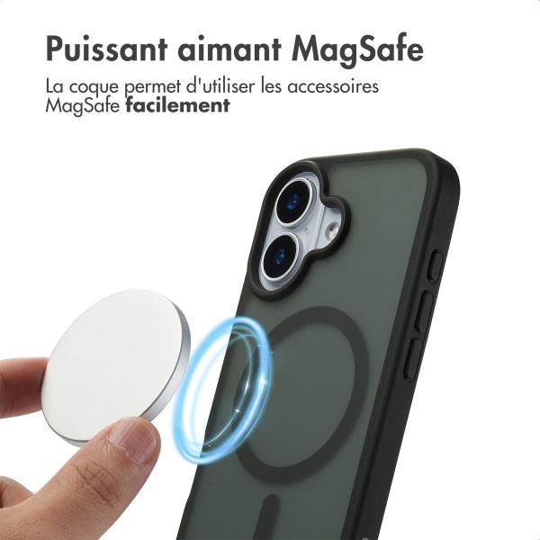 imoshion Coque Color Guard avec MagSafe Apple iPhone 17 - Noir