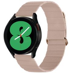 imoshion Bracelet en cuir magnétique  - Connexion universelle 20 mm - Beige