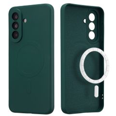 imoshion Coque Couleur avec MagSafe Samsung Galaxy A37 (5G) - Vert foncé
