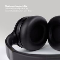 Selencia Casque sans fil Urban Play - Réduction active du bruit (ANC) - Avec étui de rangement - Midnight Black