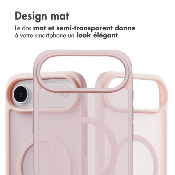 imoshion Coque Color Guard avec MagSafe Apple iPhone Air - Rose clair