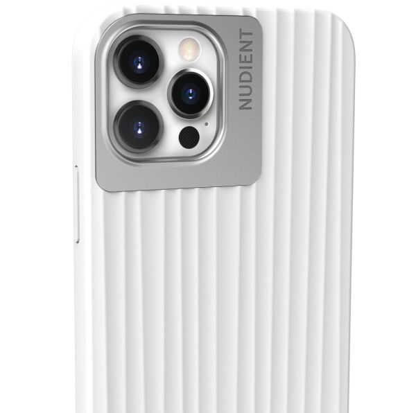 Nudient Bold Case iPhone 12 (Pro) - Chalk White