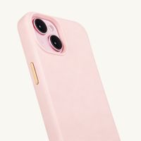 Selencia Coque arrière Rivièra avec MagSafe avec crochets amovibles Apple iPhone 15 - Sorbet Pink