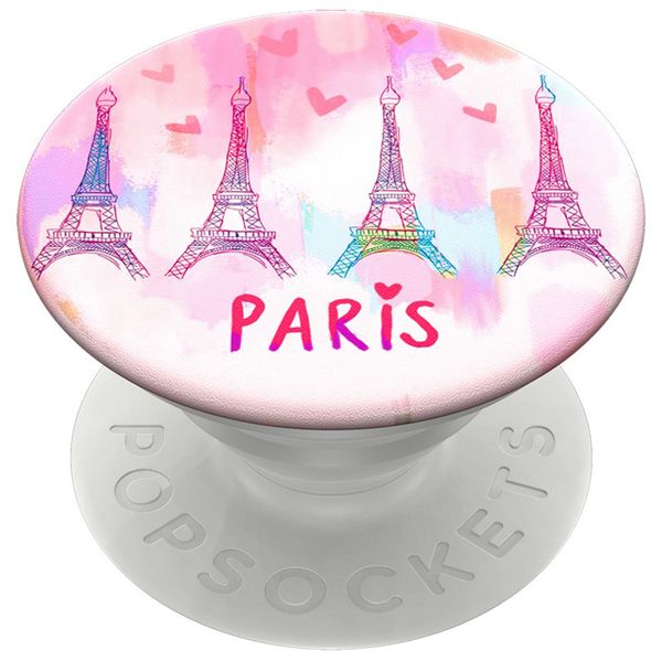 PopSockets PopGrip - Amovible - Paris Love