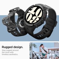 Spigen Rugged Armor™ Pro Case  Samsung Galaxy Watch 6 - 44 mm - Noir