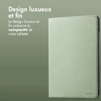 Accezz Coque tablette Classic Apple iPad 6 (2018) 9.7 pouces / iPad 5 (2017) 9.7 pouces / Air 2 (2014)/Air 1 (2013) - Vert
