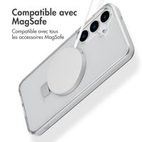 Accezz Coque Ring Stand avec MagSafe Samsung Galaxy S25 Plus - Transparent