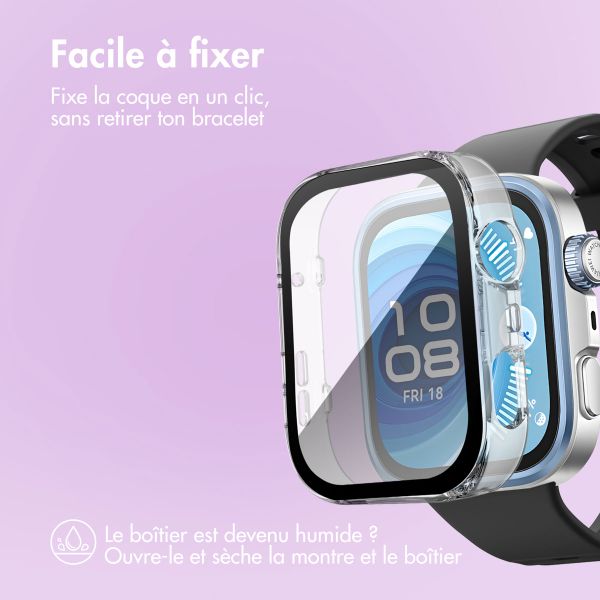 imoshion Coque rigide à couverture complète Huawei Watch Fit 4 Pro - Transparent