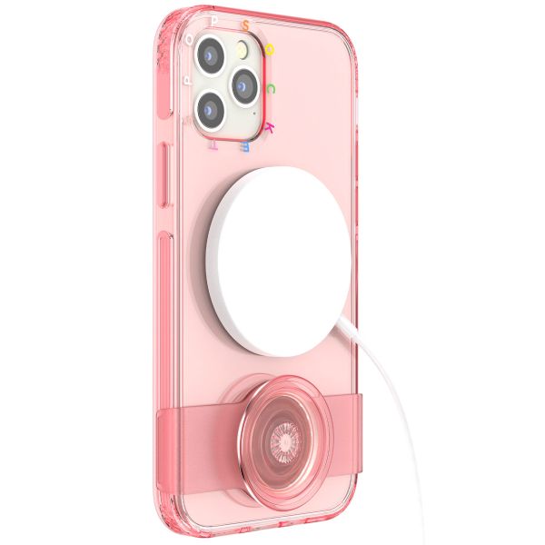 PopSockets PopCase iPhone 12 (Pro) - Rose