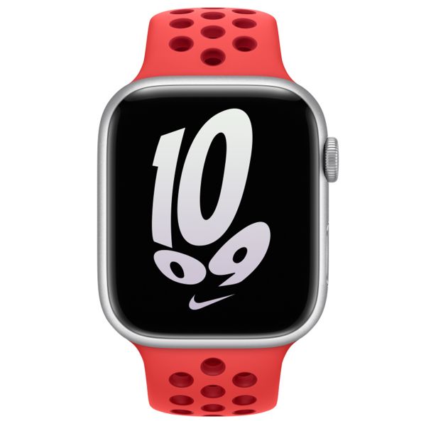 Apple Nike Sport Apple Watch Series 1 á 10 / SE / Ultra (2) (44/45/46/49 mm) - Bright Crimson / Gym Red