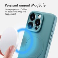 imoshion Coque Couleur avec MagSafe iPhone 16 Pro Max - Smoke Green