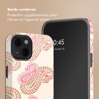 Selencia Coque arrière Vivid Apple iPhone 13 - Paisley Blush
